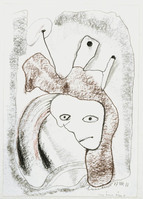 RdW T 009
<br/>
Hoofd
<br/>
<em>Lucebert (1924-1994)</em>